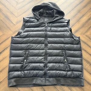 Polo Ralph Lauren Black Performance Zip - Hooded Puffer Vest Jacket - 2XL